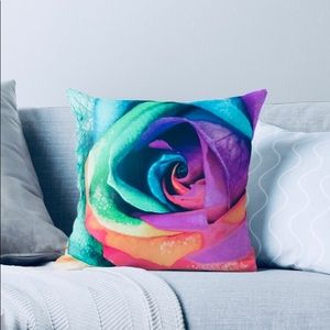Palette flower Design pillow